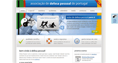 Desktop Screenshot of defesapessoal.org